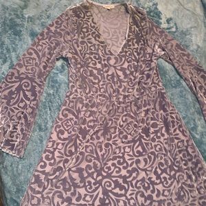 Bell Shape Sleeve Dress